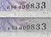 2 x 1000Kč 2023 (s prítlačou+bez) série R96 a V13 UNC číslo 833 - Bankovky