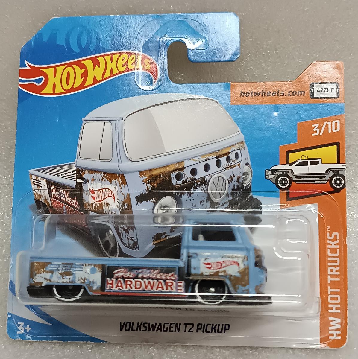 Autíčko - Hot Wheels - Edícia: HW Hot Trucks - Volkswagen T2 Pickup - Zberateľské modely áut