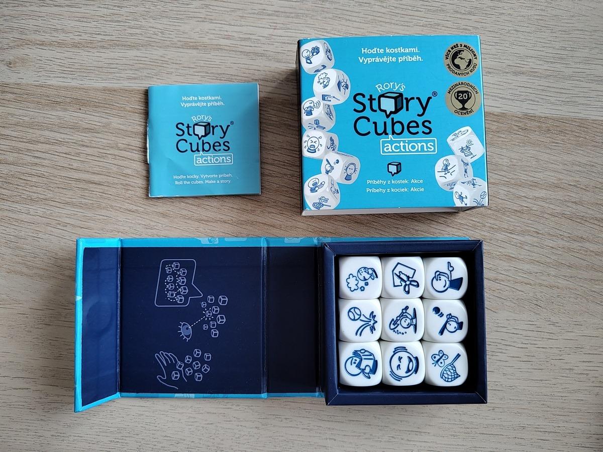 Rozprávacie Hra - kocky - Story Cubes - Actions - Hračky