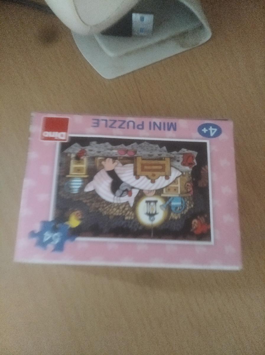 Mini puzzle Krtko Nové nerozrobené - Hračky