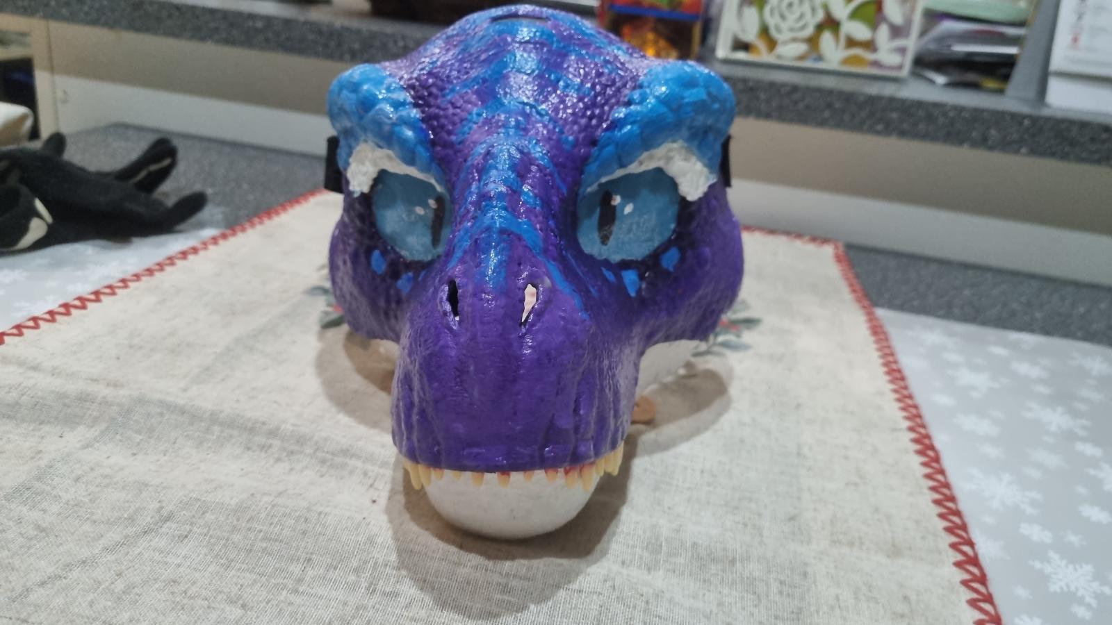 Jurassic World/ Jurský Svet T-rex Maska - nafarbená - undefined