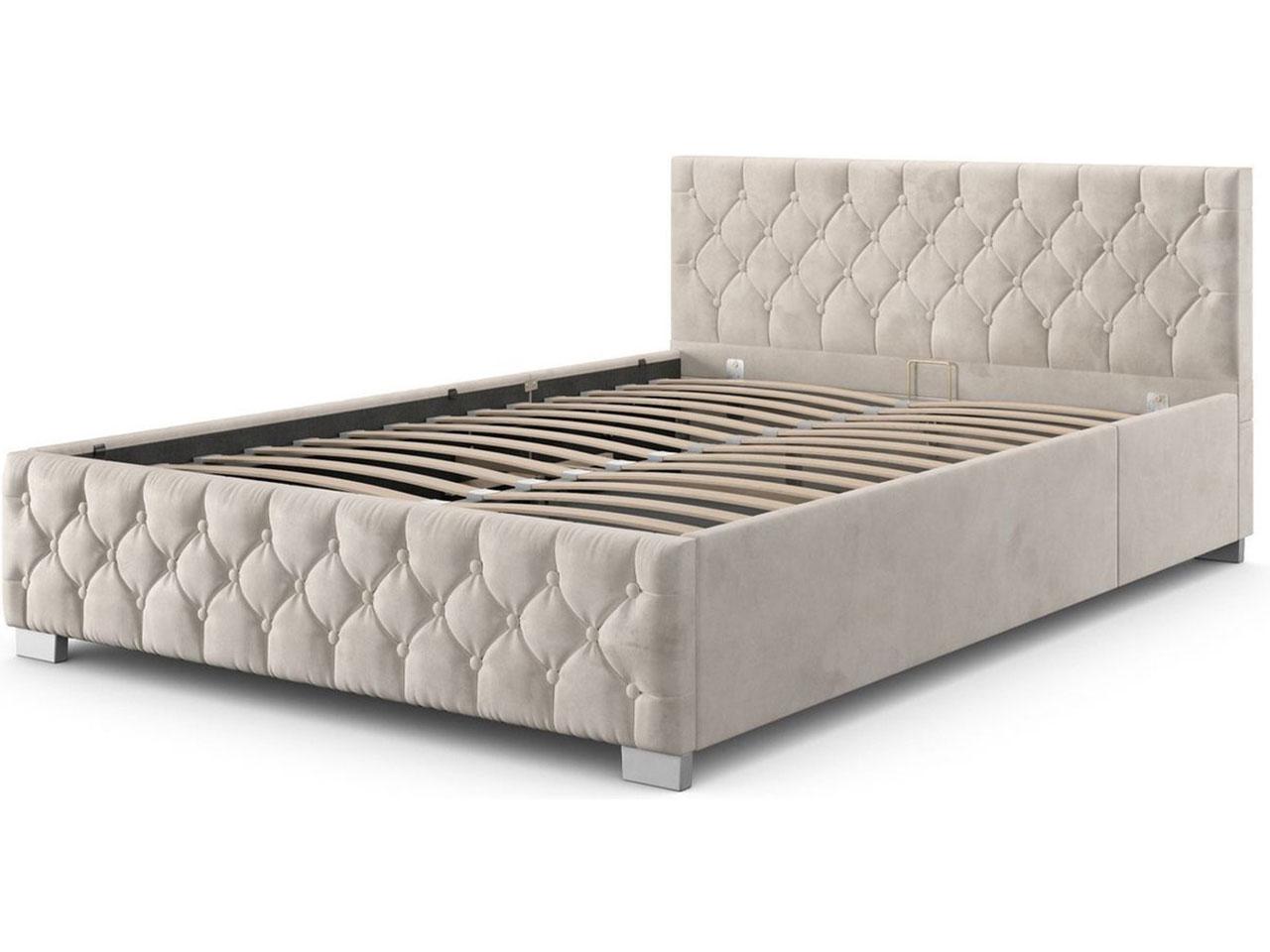 Čalúnená posteľ Nizza 300255, 180 x 200 cm - B - Spálňa