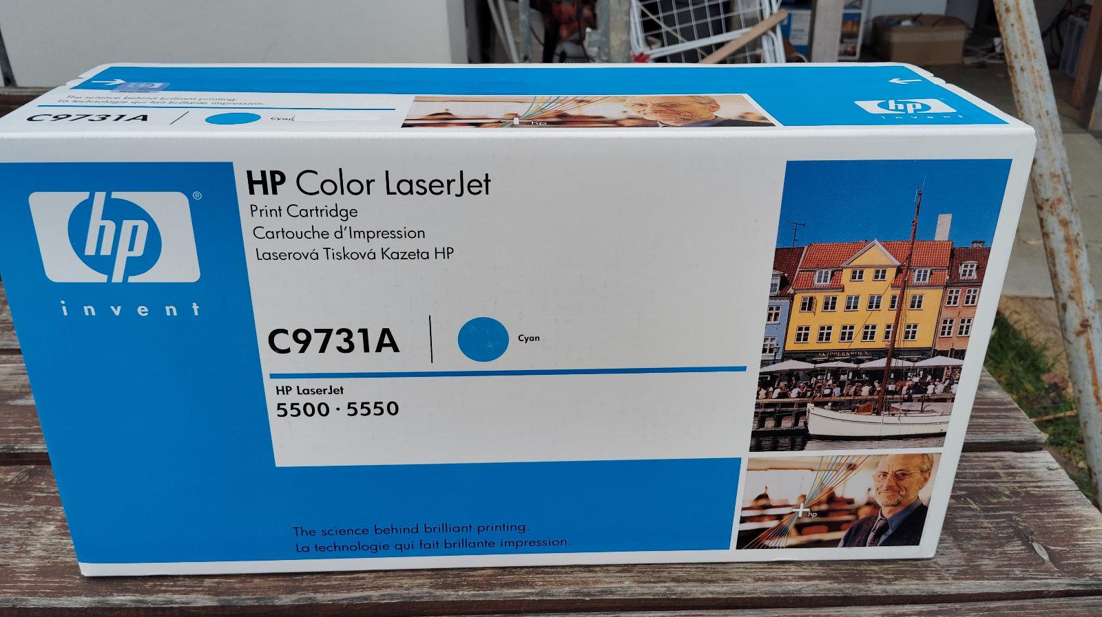 Originálny toner HP 645A, HP C9731A, farba azúrová (cyan) - Tlačiarne, príslušenstvo