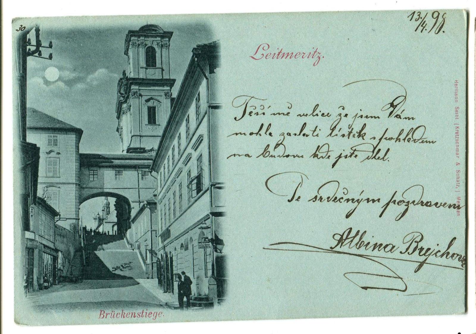 Litomerice - Pohľadnice miestopis
