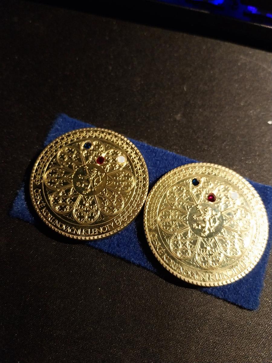 Mince Svätováclavská koruna a Kráľovské žezlo - Numizmatika
