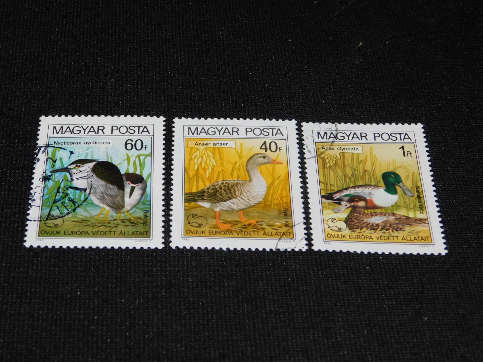 2. Séria - Fauna - Vtáky - Maďarsko - Tematické známky