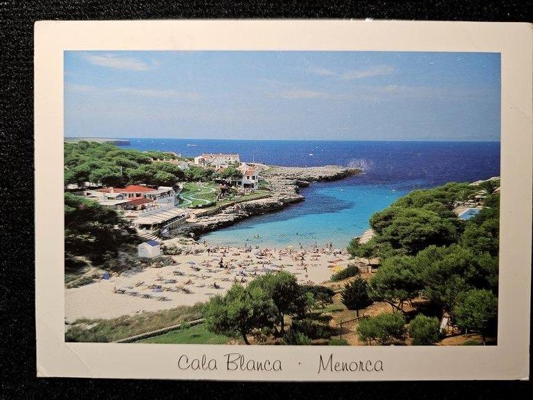 Menorka, Cala Blanca - Pohľadnice