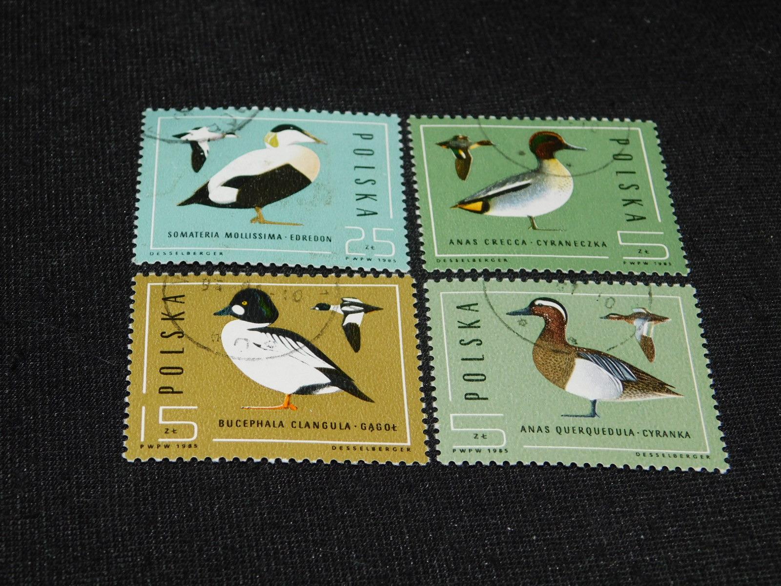 2. Séria - Fauna - Vtáky - Poľsko - Tematické známky