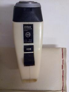 Historický holiaci strojček na fúzy ZSSR Agibel sieť 220V