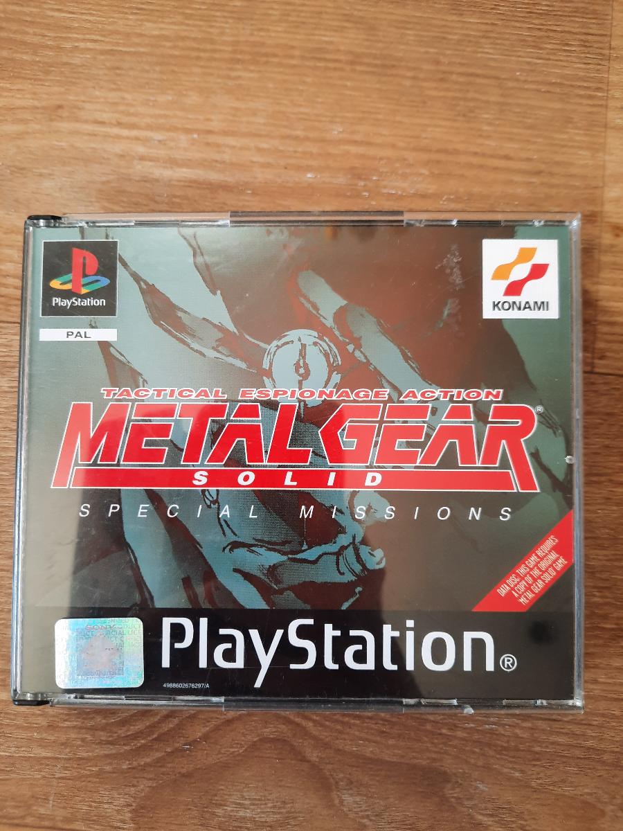 Metal Gear Solid Special Missions PS1 PSX TOP stav - Hry