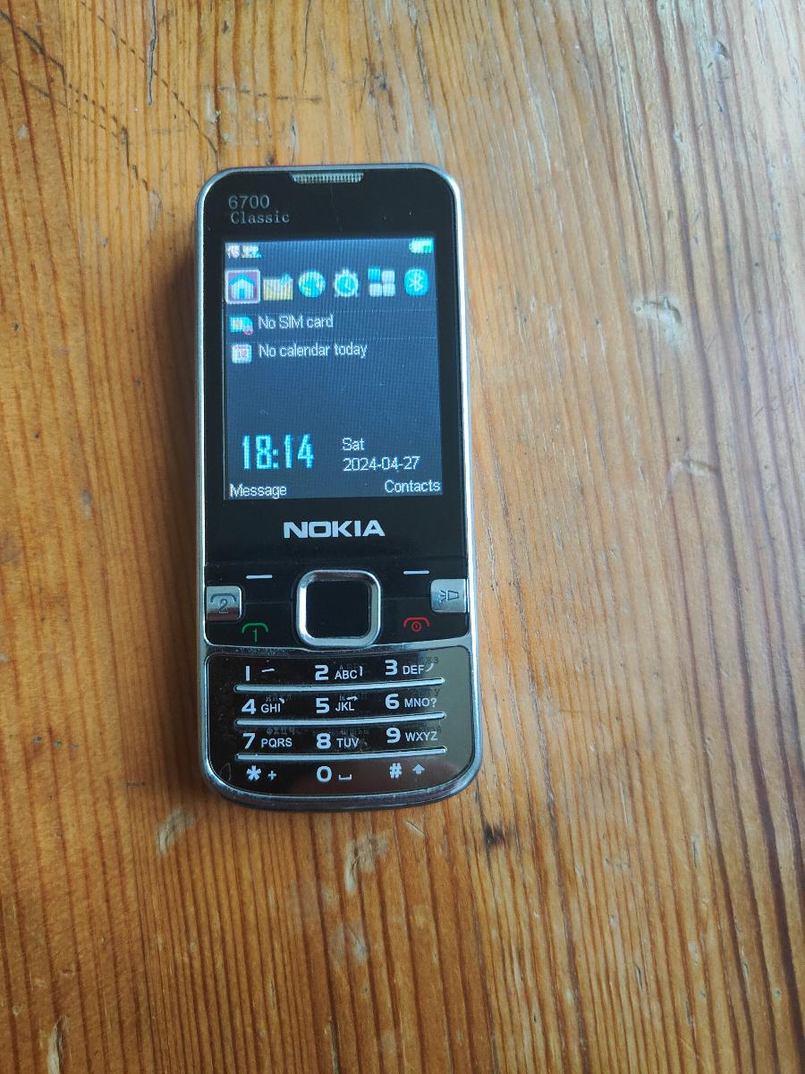 Nokia 6700 Classic - Mobily a smart elektronika