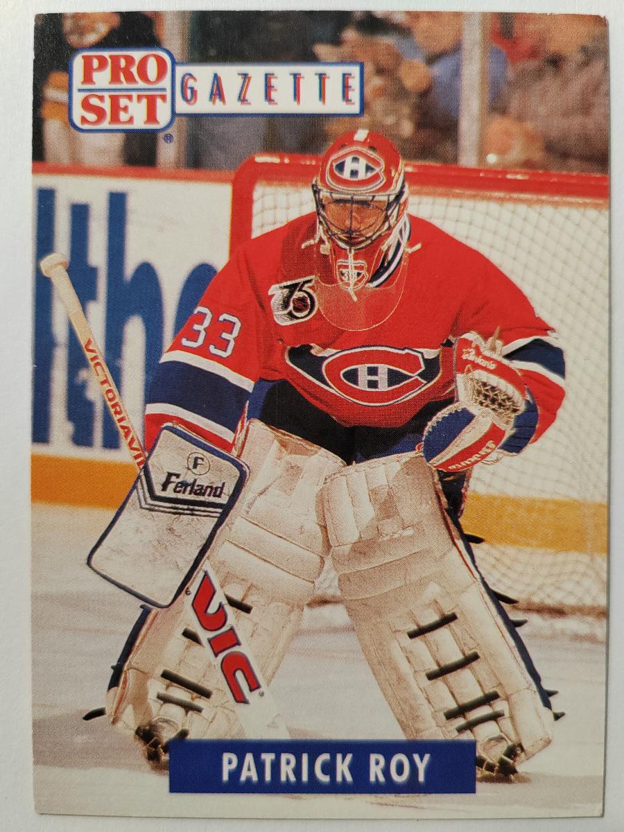 🟢 PRE SET GAZETTE Patrick Roy - Montreal Canadiens 🟢 - Hokejové karty
