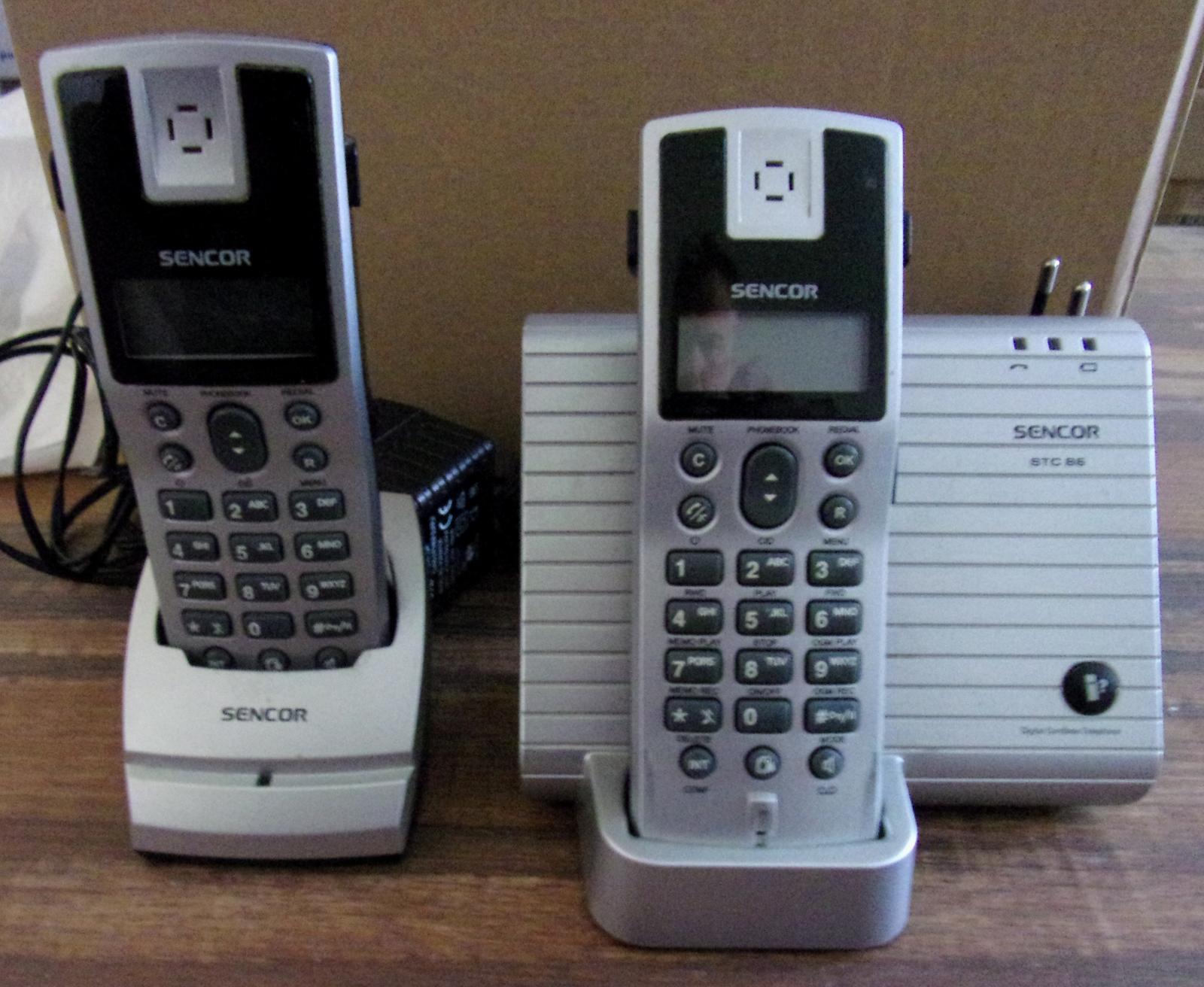 Telefón bezdrôtový SENCOR STC 86 +STC 86 HS - Mobily a smart elektronika