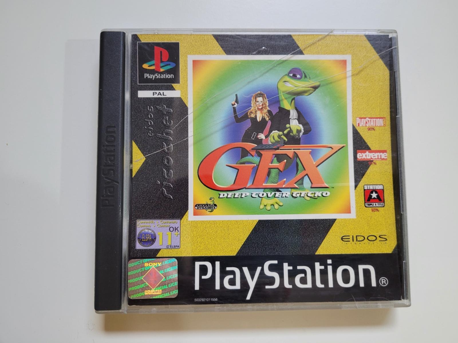 PS1 Gex Deep Cover Gecko - Hry