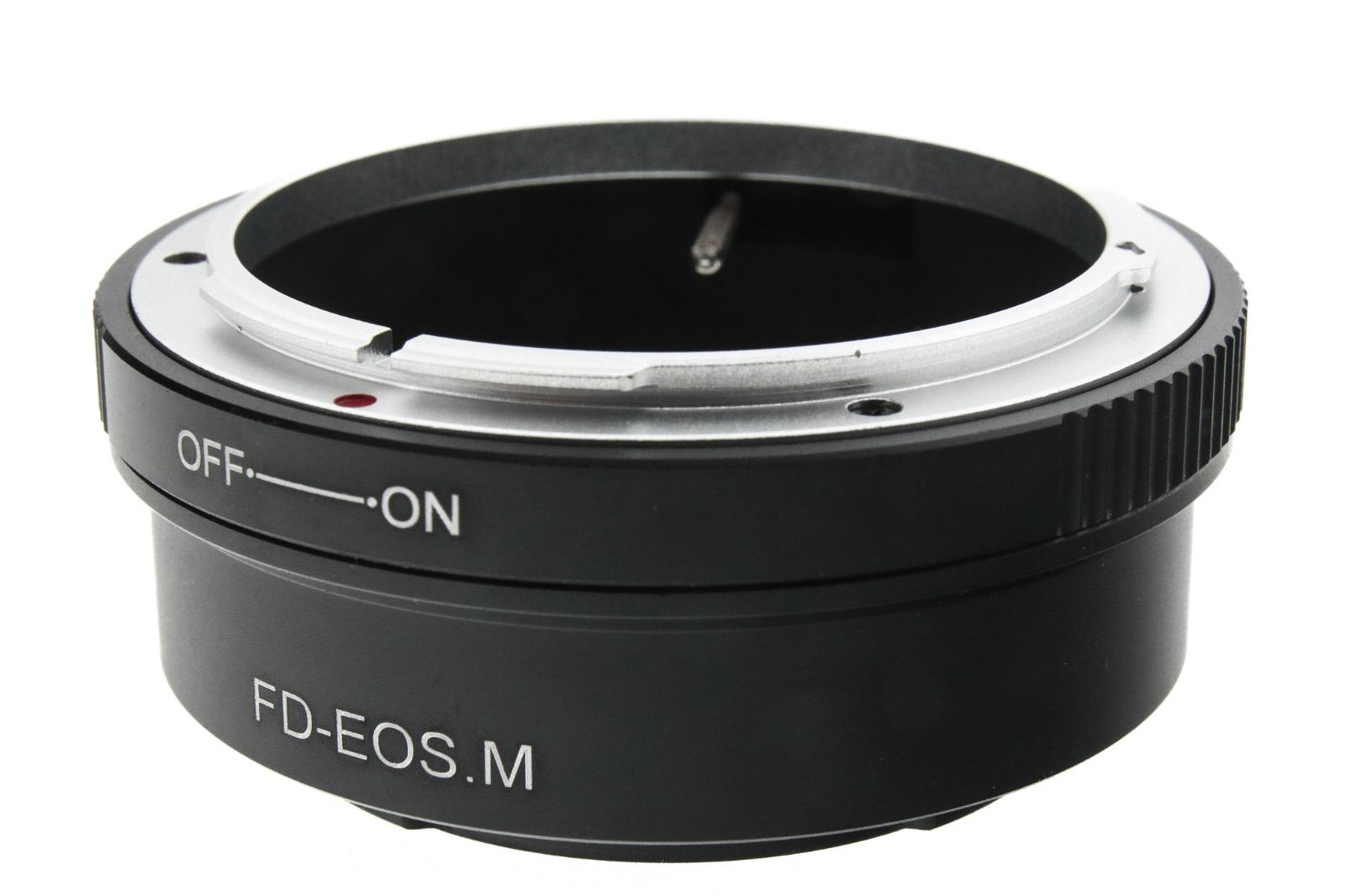 Adaptér/redukcia Canon FD na Canon M EOS-M - Foto