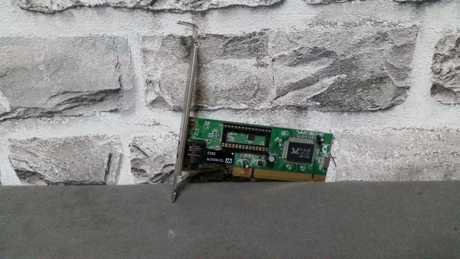 Sieťová karta PCI Ethernet - Počítače a hry
