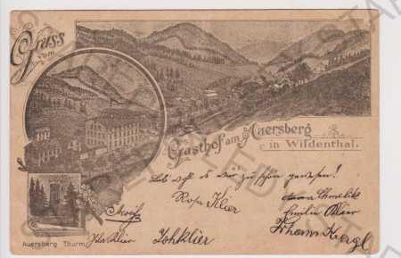 Nemecko Vorläufer - Auersberg in Wildenthal,Erzgeb - Pohľadnice