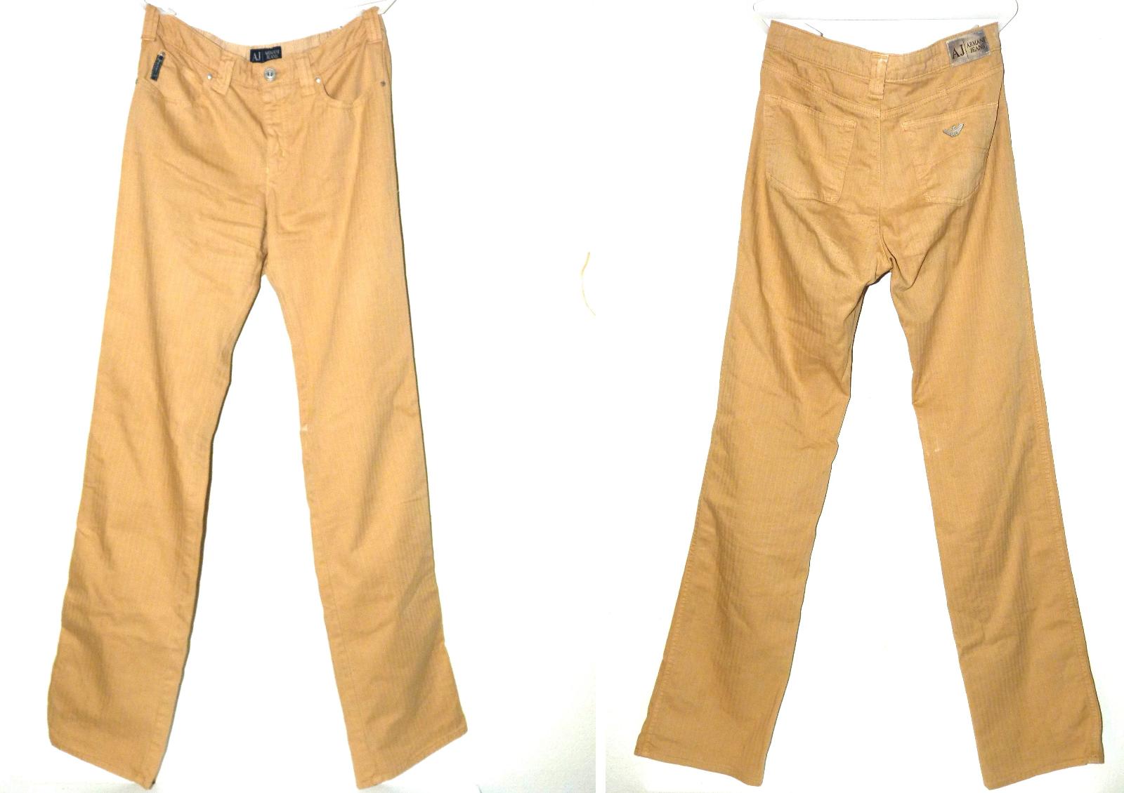 Dámske nohavice Armani Jeans béžové TOP stav/pas:78/dĺžka:113/ PC3990.- - Dámske oblečenie