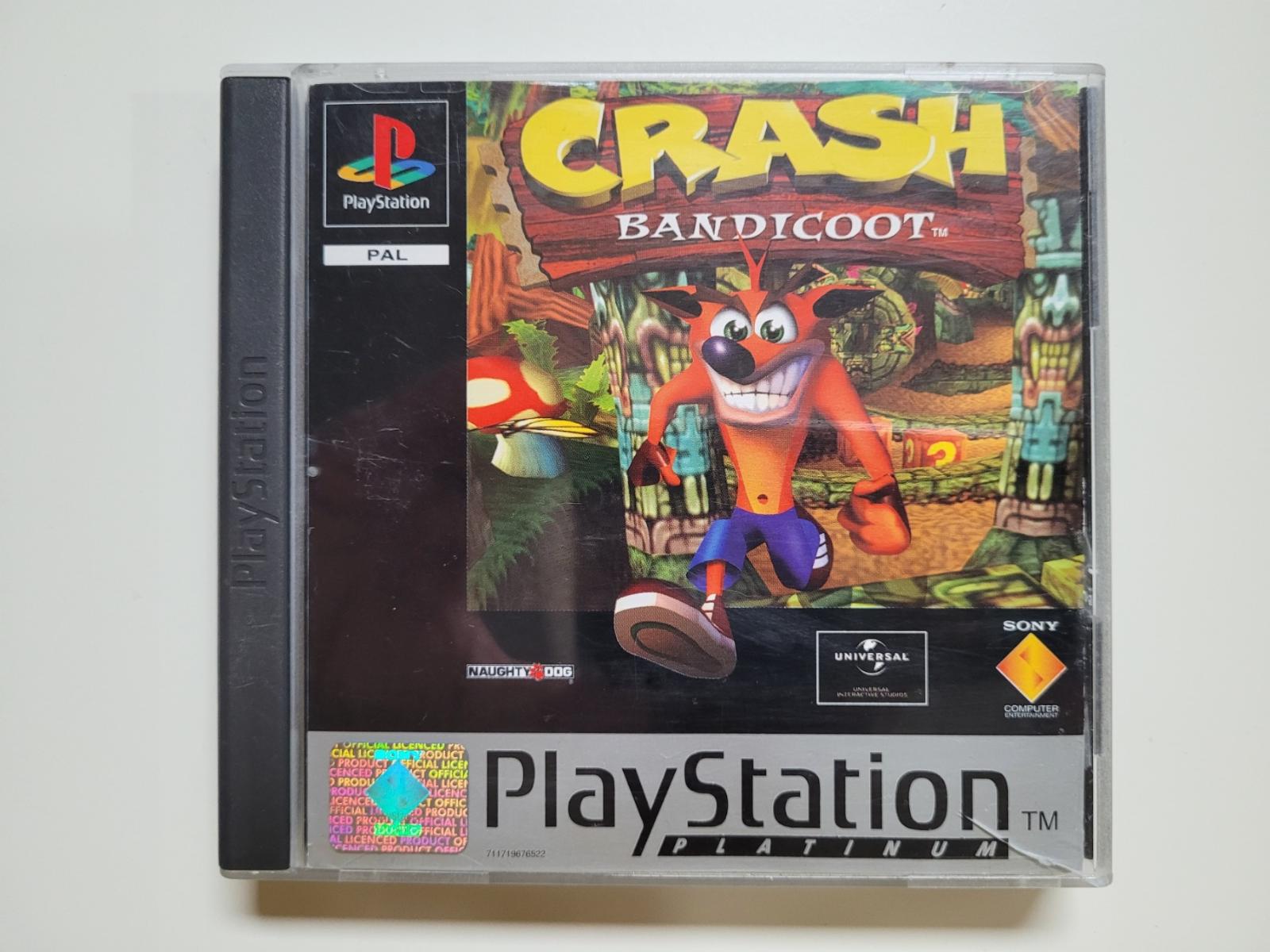 PS1 Crash Bandicoot - Hry