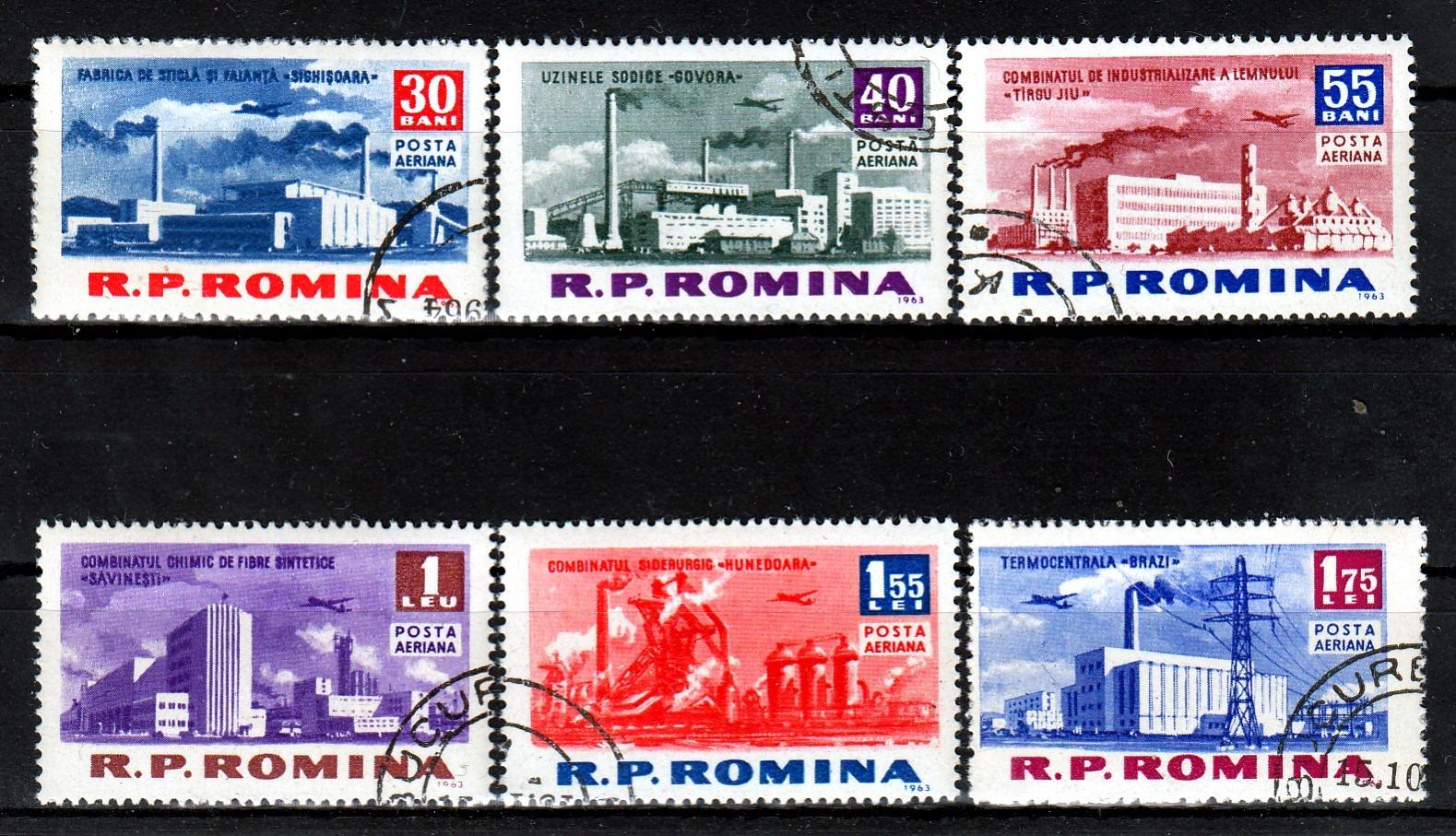 RUMUNSKO - kompletná séria - Známky