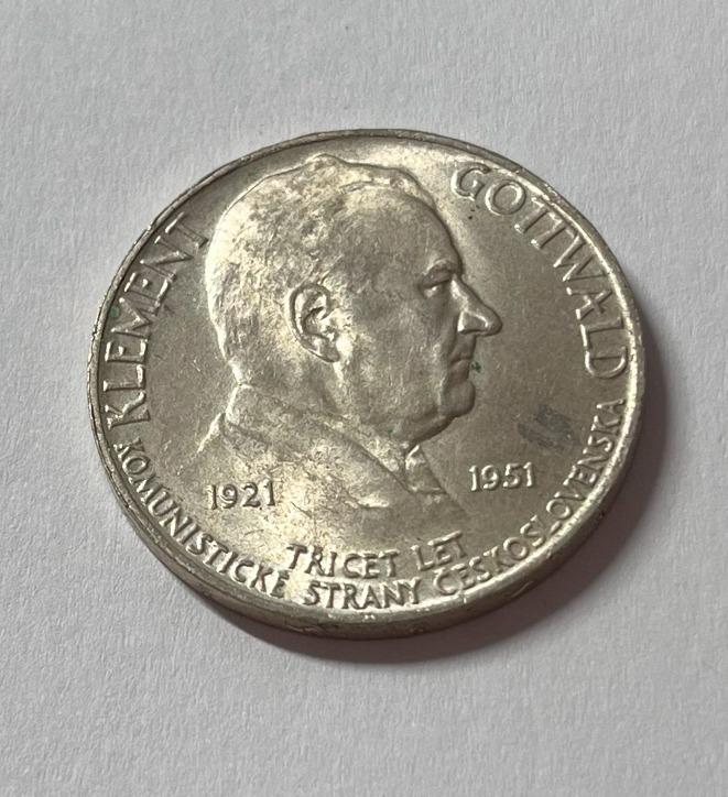 100 korún 1951 - Numizmatika