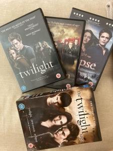 Kolekcia DVD The Twilight Saga, English: Twilight, New Moon, Eclipse