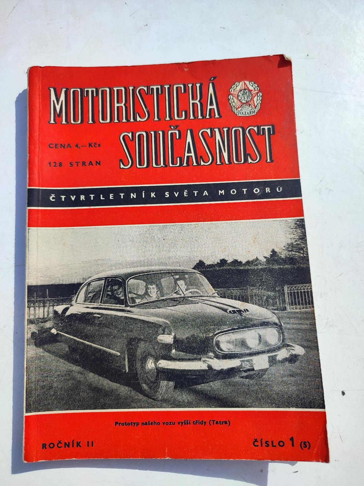 štvrťročník Motoristická súčasnosť ROČNÍK II. číslo V. 1956 - Motoristická literatúra