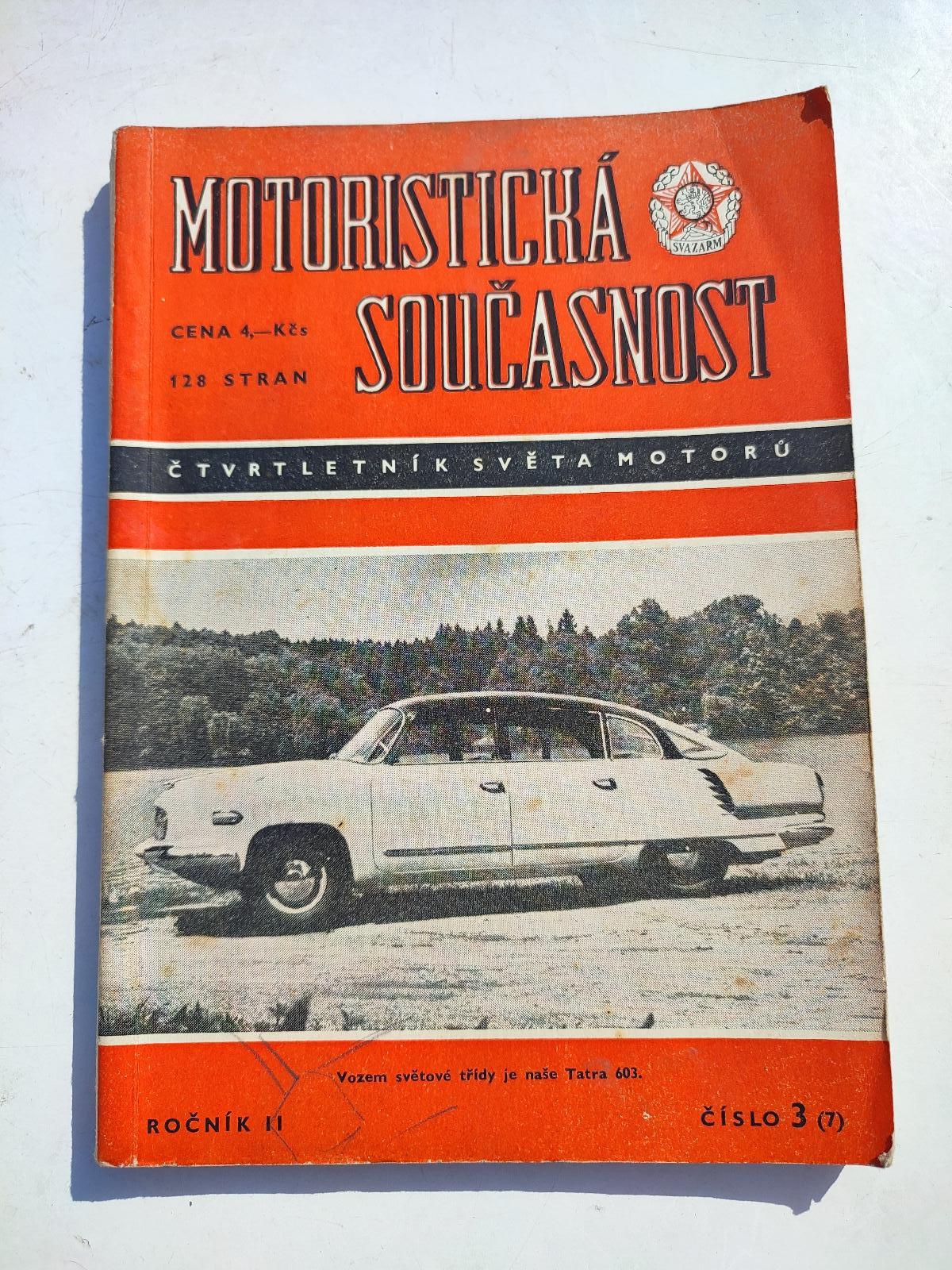 štvrťročník Motoristická súčasnosť ROČNÍK II. číslo VII. 1956 - Motoristická literatúra