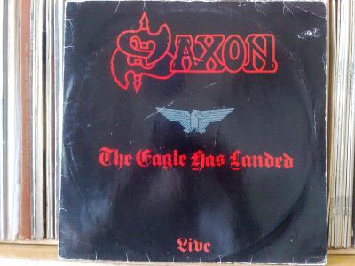 PREDÁM  LP  SAXON -LIVE -THE EAGLE HAS LANDED