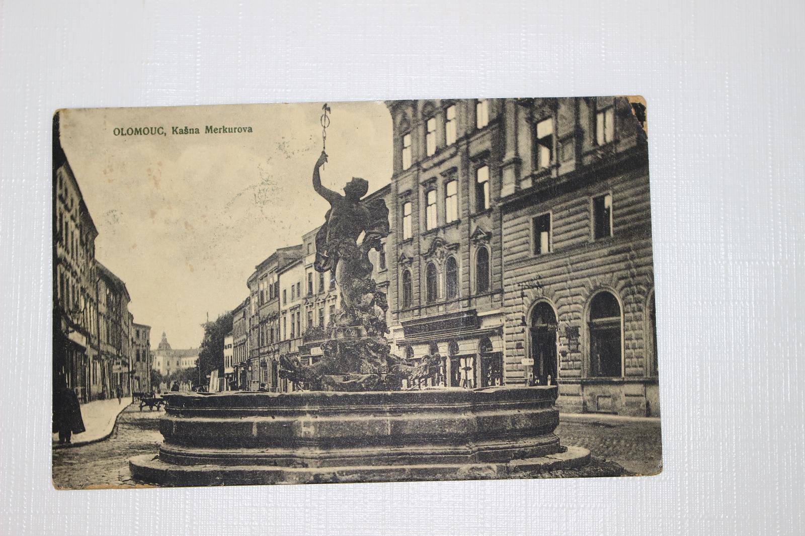 OLOMÚC - HEZKÝ STAROŽITNÝ POHĽAD 1917? - dobový - dokumentárne - Pohľadnice miestopis