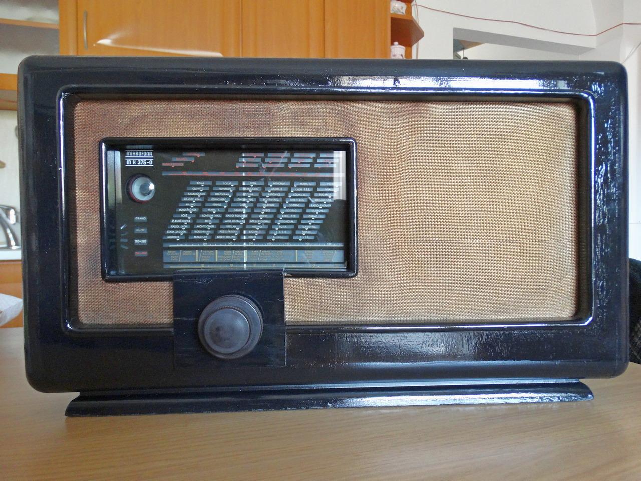 Staré rádio Mikrofóna MK 375 - 0 - Starožitnosti