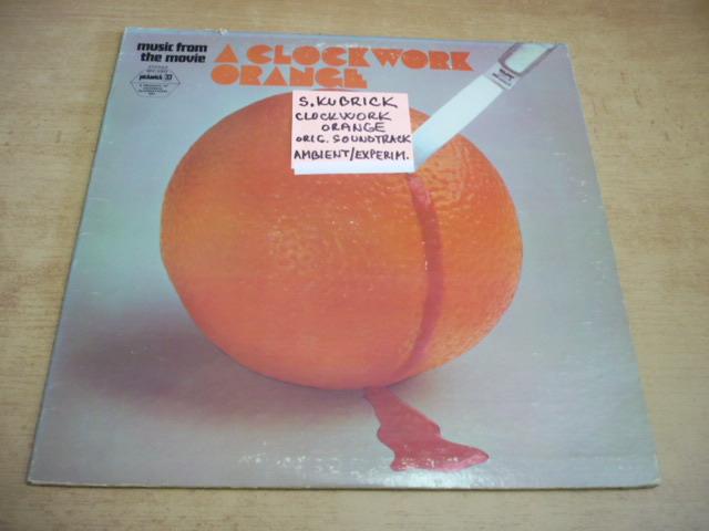 LP Soundtrack: CLOCKWORK ORANGE (ambient experimental) S.Kubrick USA - Hudba