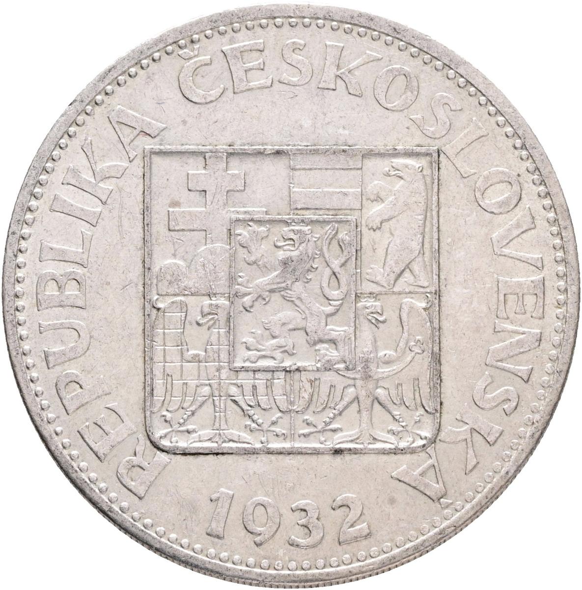 ČSR obežná 10 koruna 1932 - Numizmatika