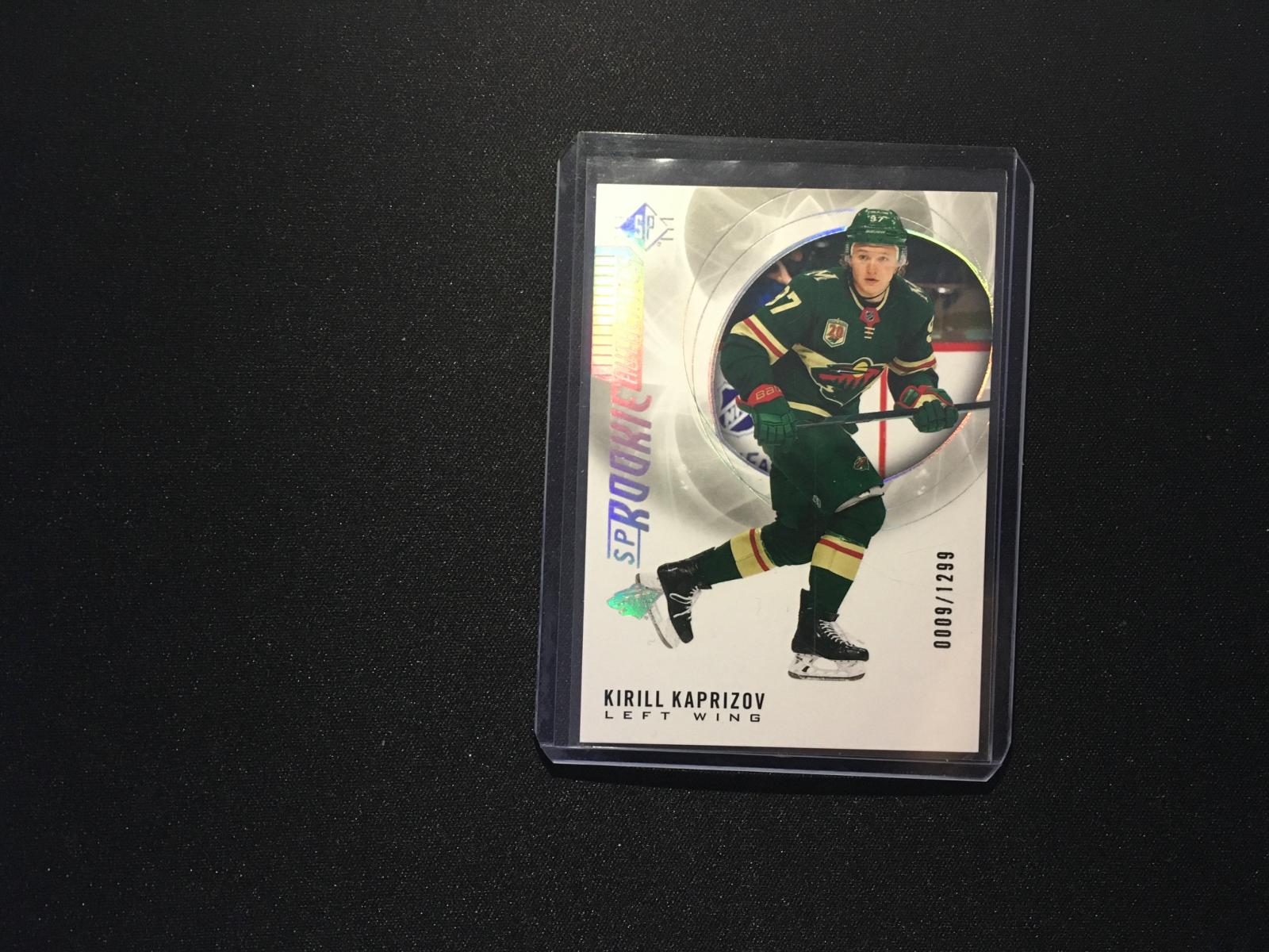 Sp 2020/21 Kiril Kaprizov rookie Authentics /1299 - Hokejové karty