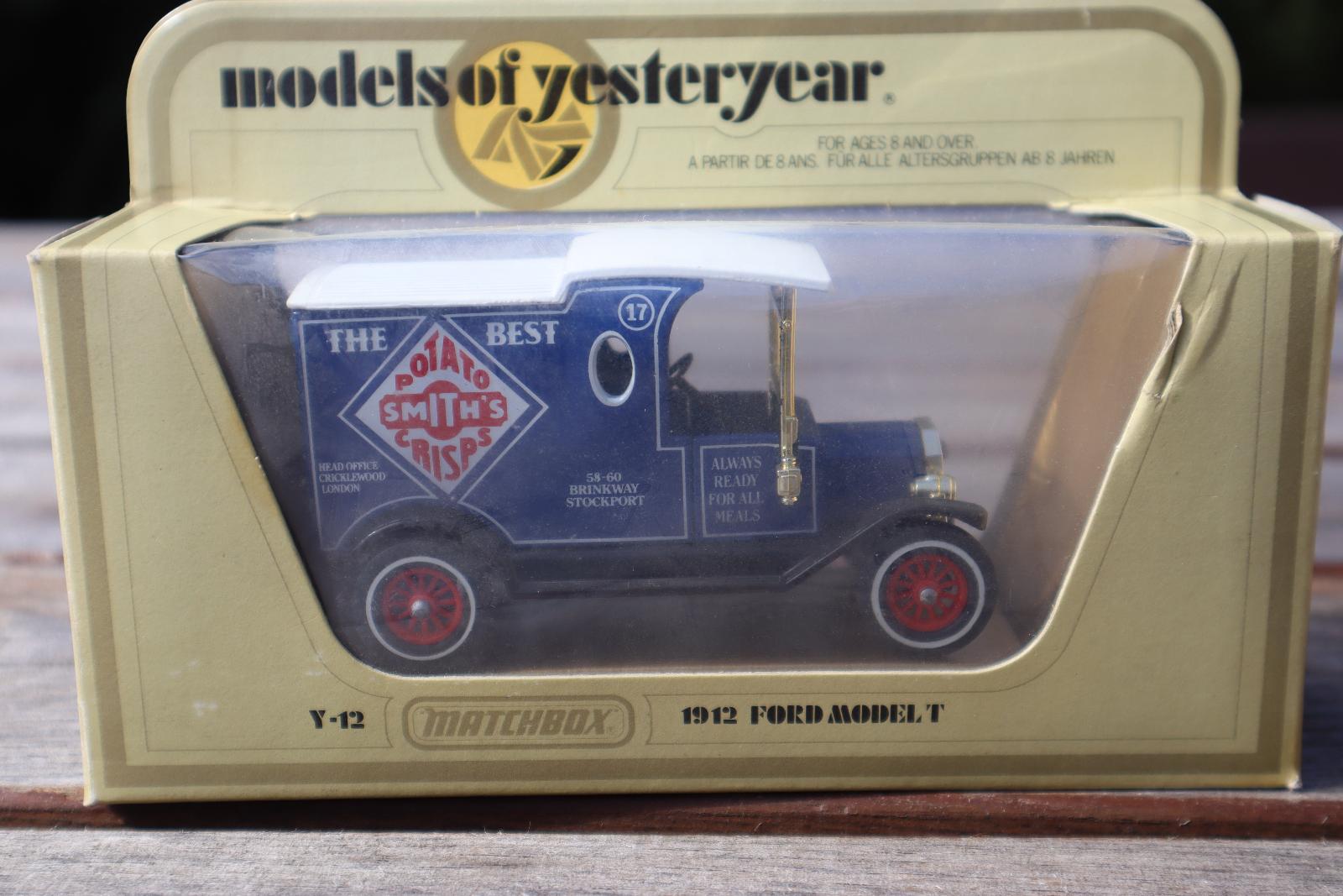 MODELS OF YESTERYEAR - Ford T - Angličáky (1:64 a menšie)