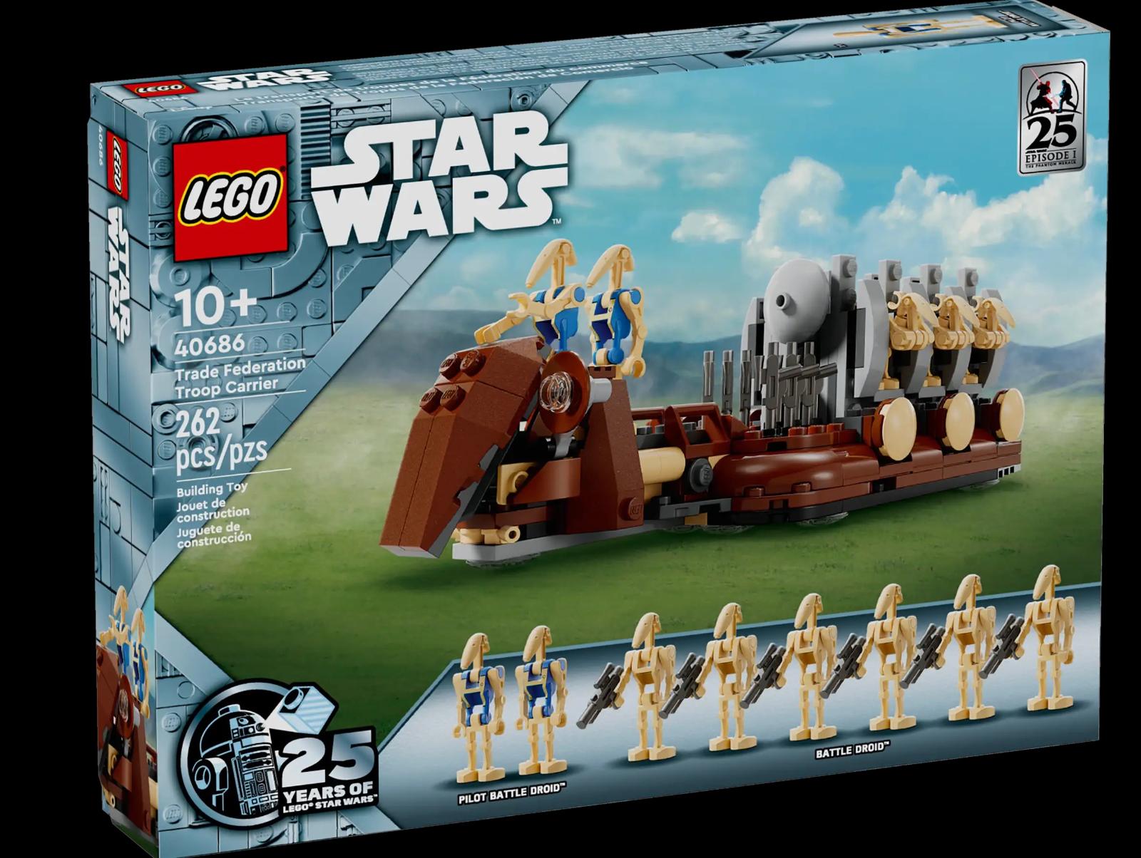 Lego Star Wars VIP 40686 - Vojenský transportér Obchodná federácia - Hračky