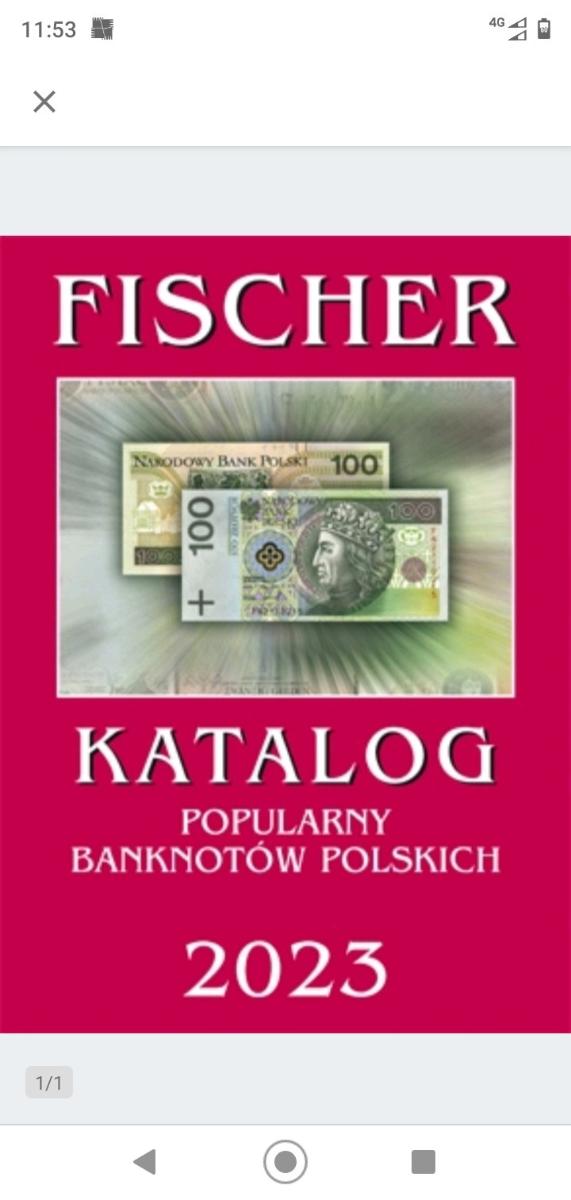 Katalog banknotów polskich 2023 - Zberateľstvo