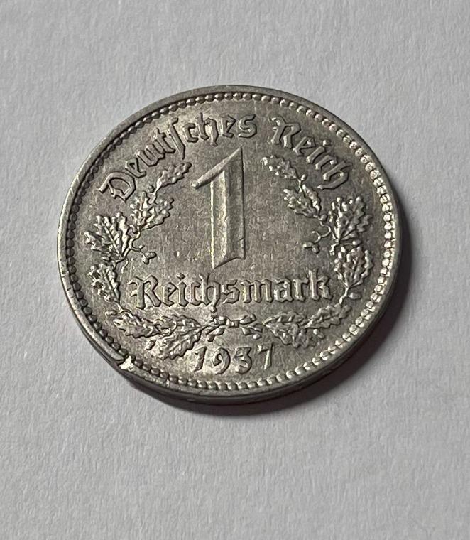 1 marka 1937 A - Numizmatika