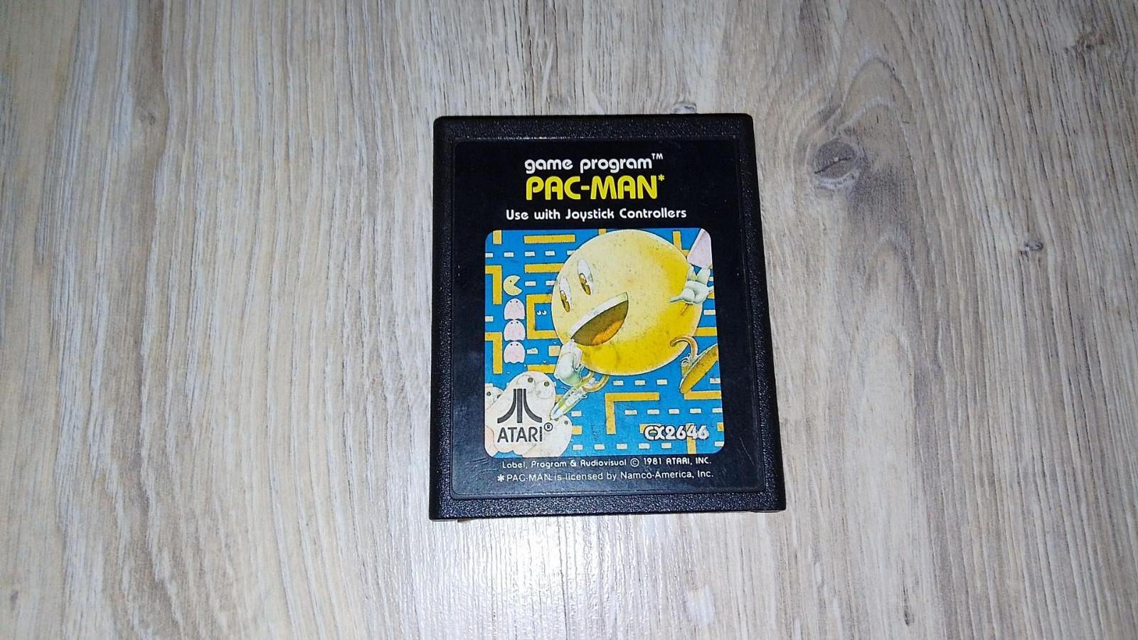 Prodám cartridge Pac Man pro Atari 2600 .   - Počítače a hry