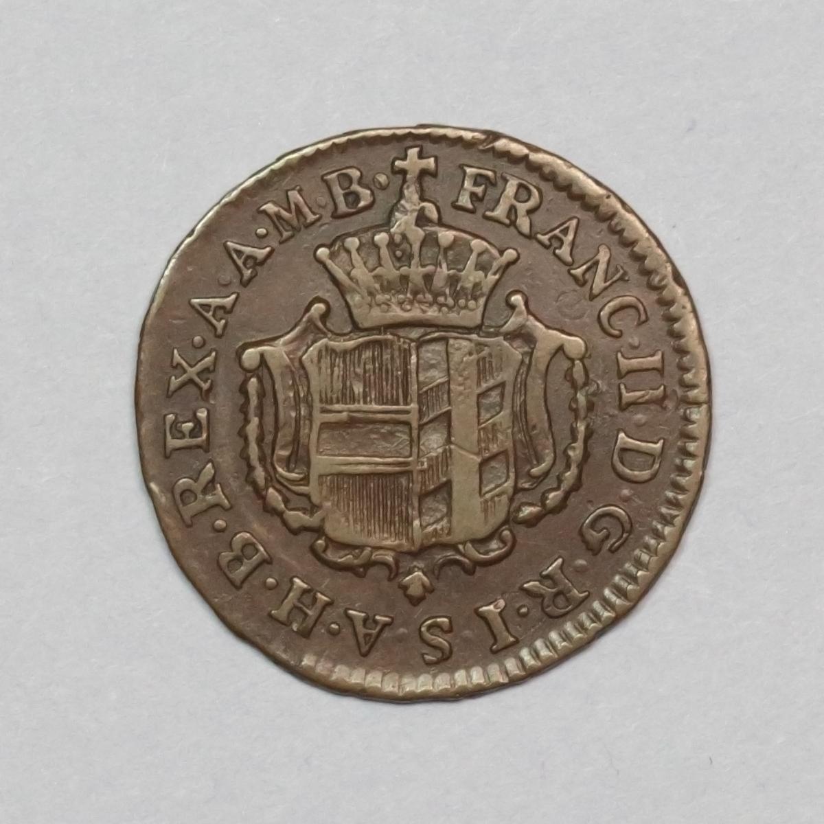 František II. (I.) - 1/4 kreuzer 1802 H, vzácna minca - Numizmatika