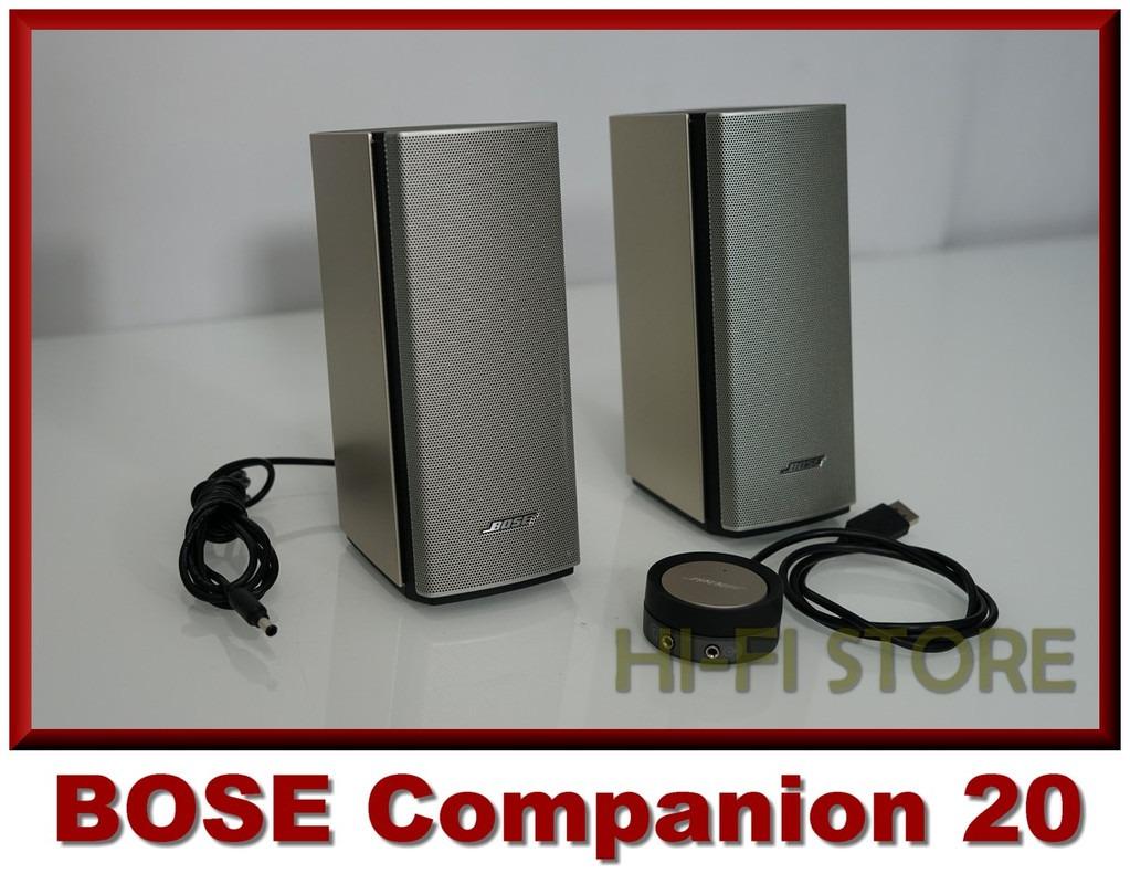 Aktivní PC Reproduktory BOSE Companion 20 ***Super Zvuk*** - Počítače a hry