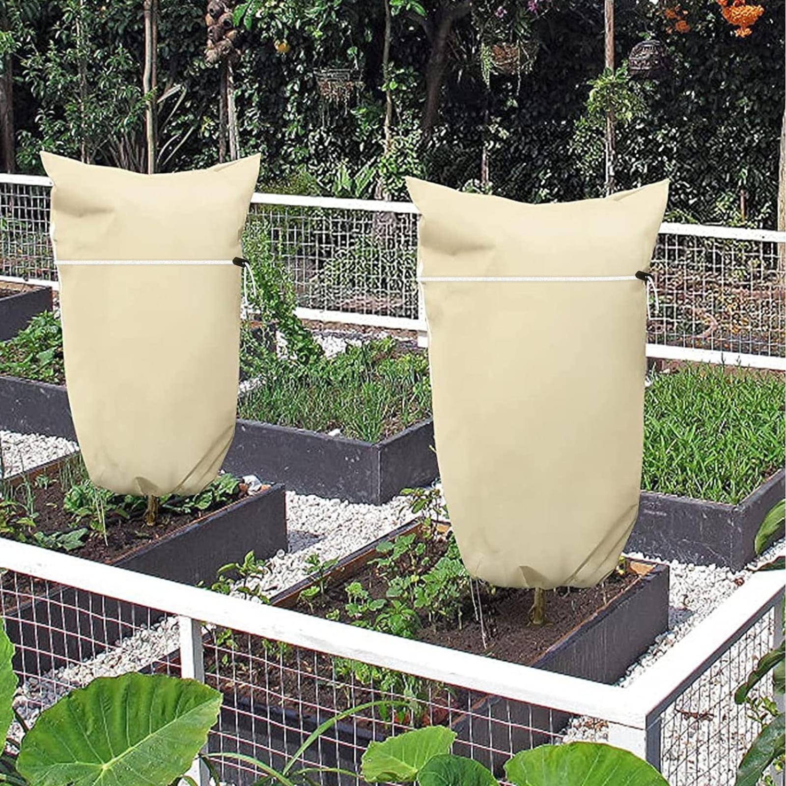 Zimné ochranné vrece pre rastliny/zips/sťahovacie pásy/180X120 cm/ 001| - Dom a záhrada