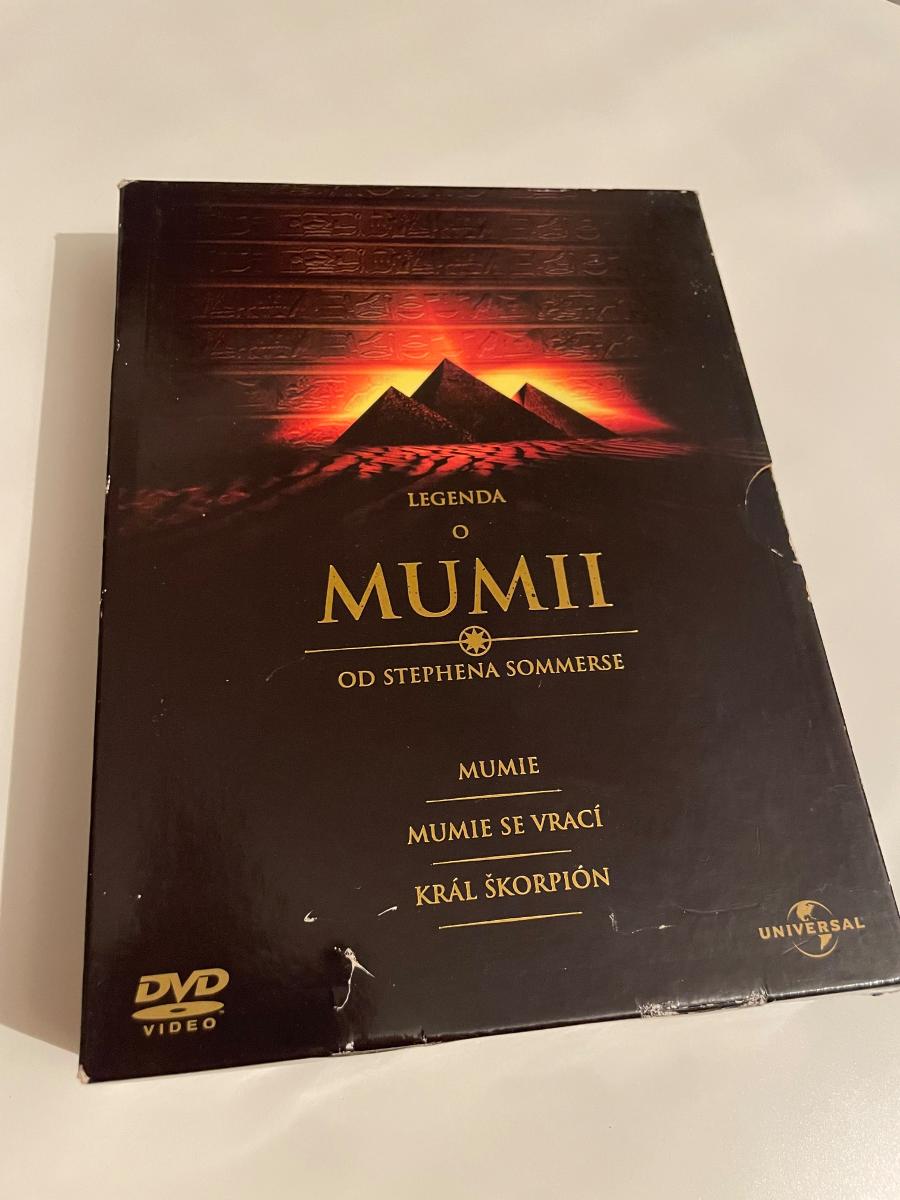 DVD Legenda o múmii (Múmia, Múmia sa vracia, Kráľ Škorpión) - Film