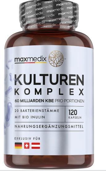 Maxmedix Kulturen Komplex, 120 kapsúl