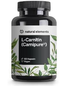 Výživový doplnok Natural Elements L-Carnitín, 120 kapsúl