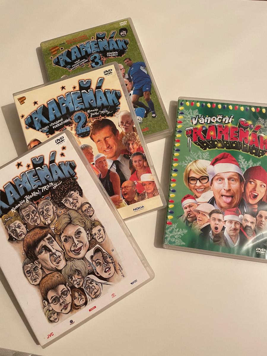 DVD Kameňák 1-3 + Vianočný Kameňák - Film