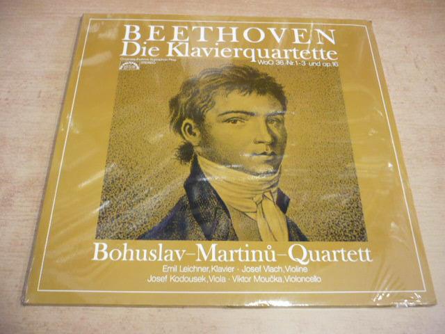 2 LP-SET: BEETHOVEN / Die Klavierquartette / NOVÉ - Hudba