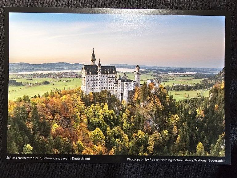 Nemecko, zámok Neuschwanstein - Pohľadnice