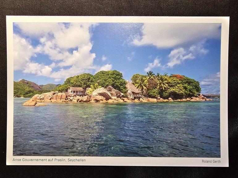 Seychelly, Praslin - Pohľadnice