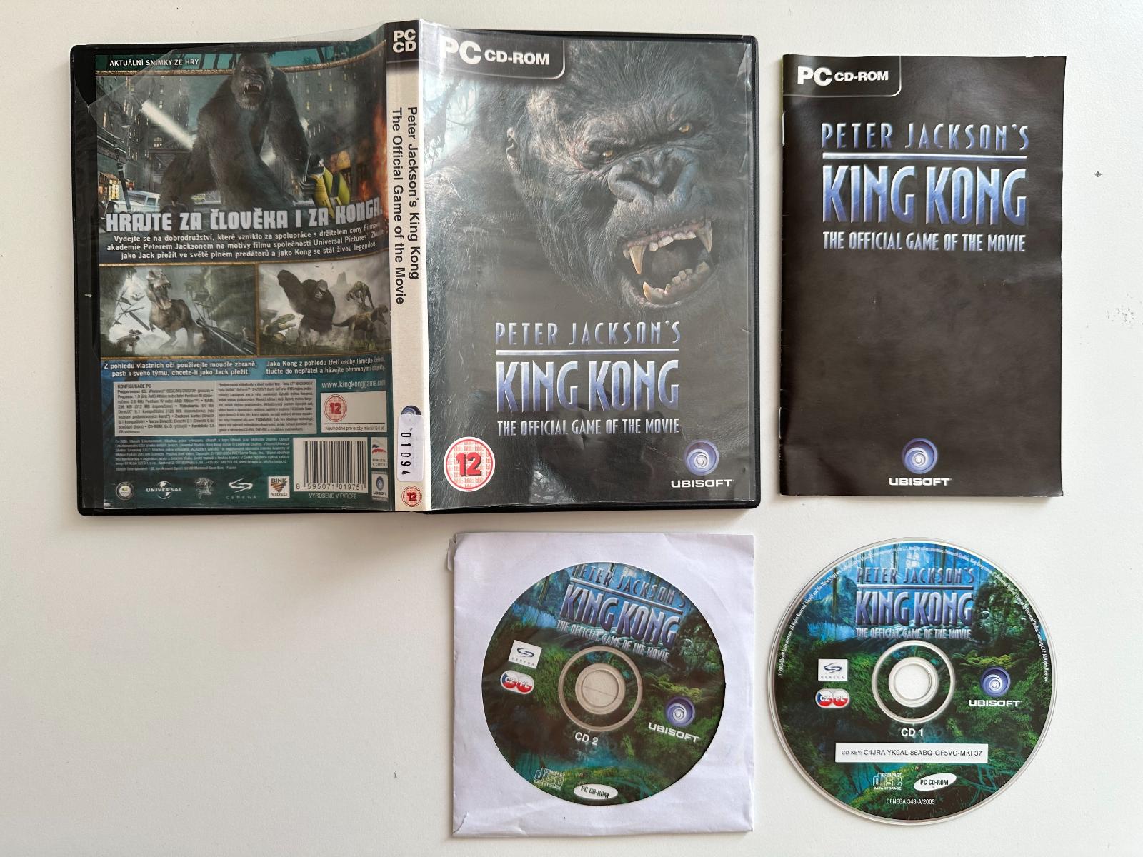 PC hra Peter Jackson's King Kong The Official Game SK vyd. #01094 - Hry